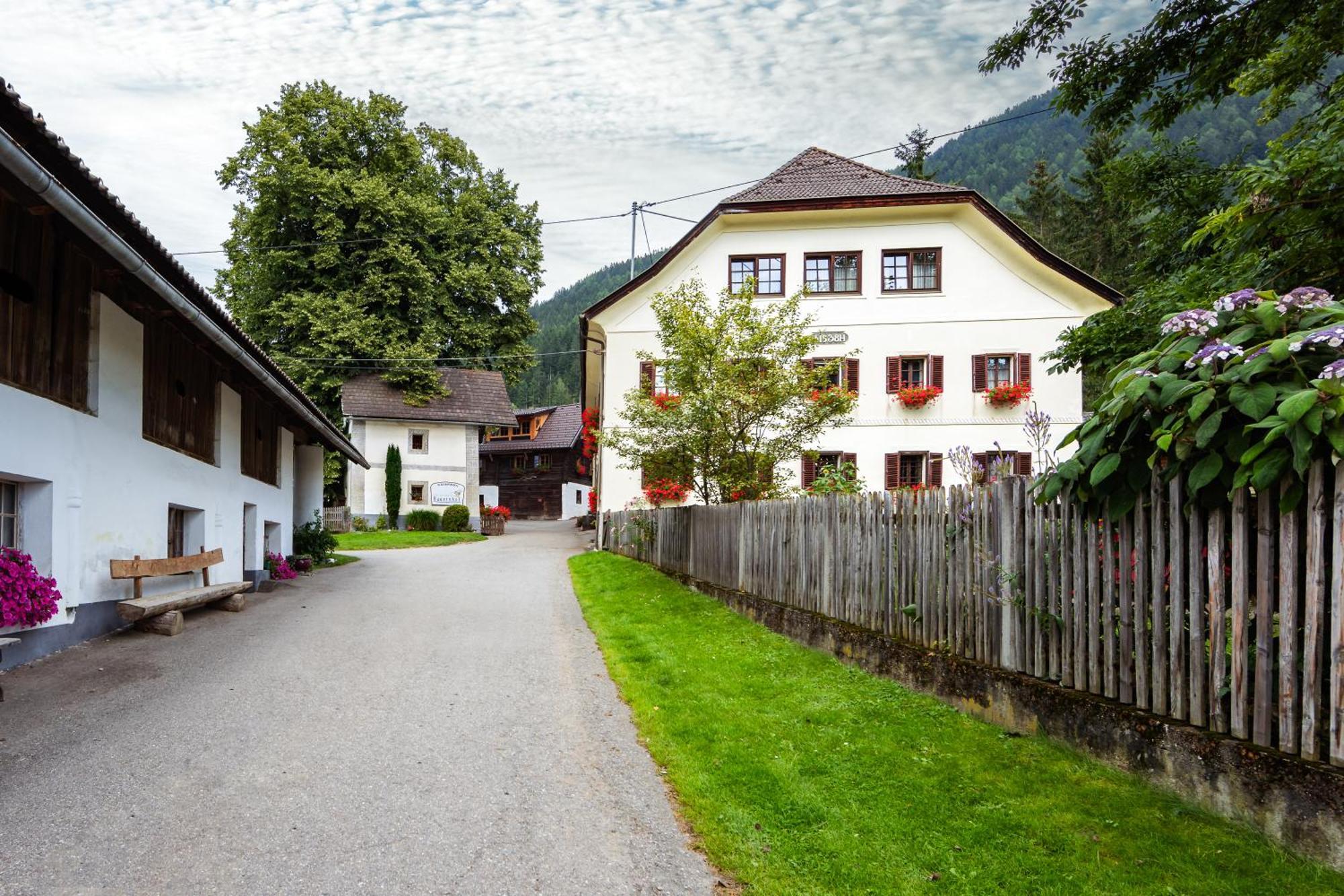 Villa Baby- und Familienbauernhof Glawischnig-Hofer Gmünd Exterior foto